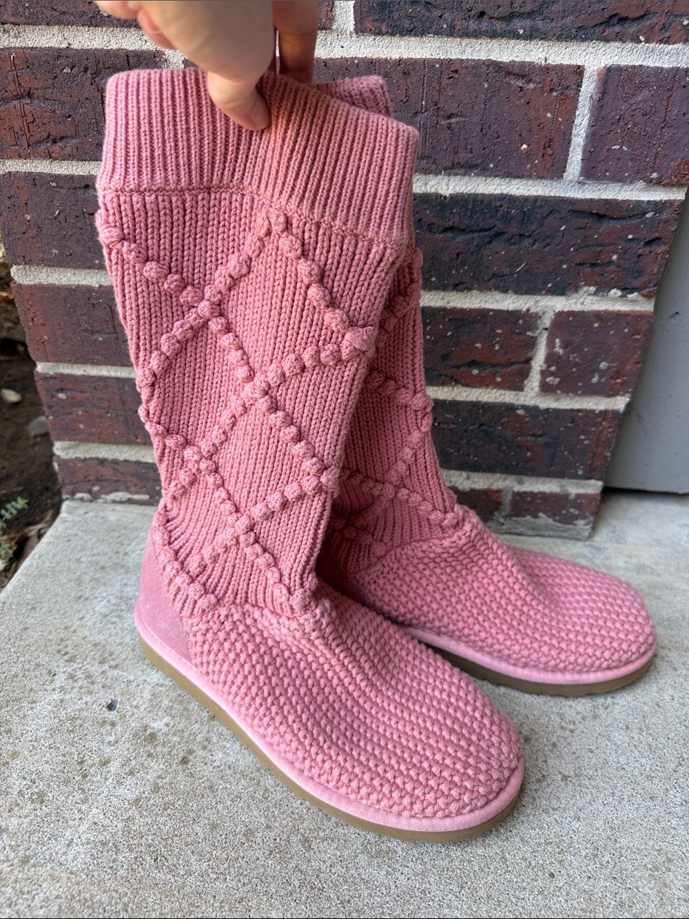 UGG  knit boots